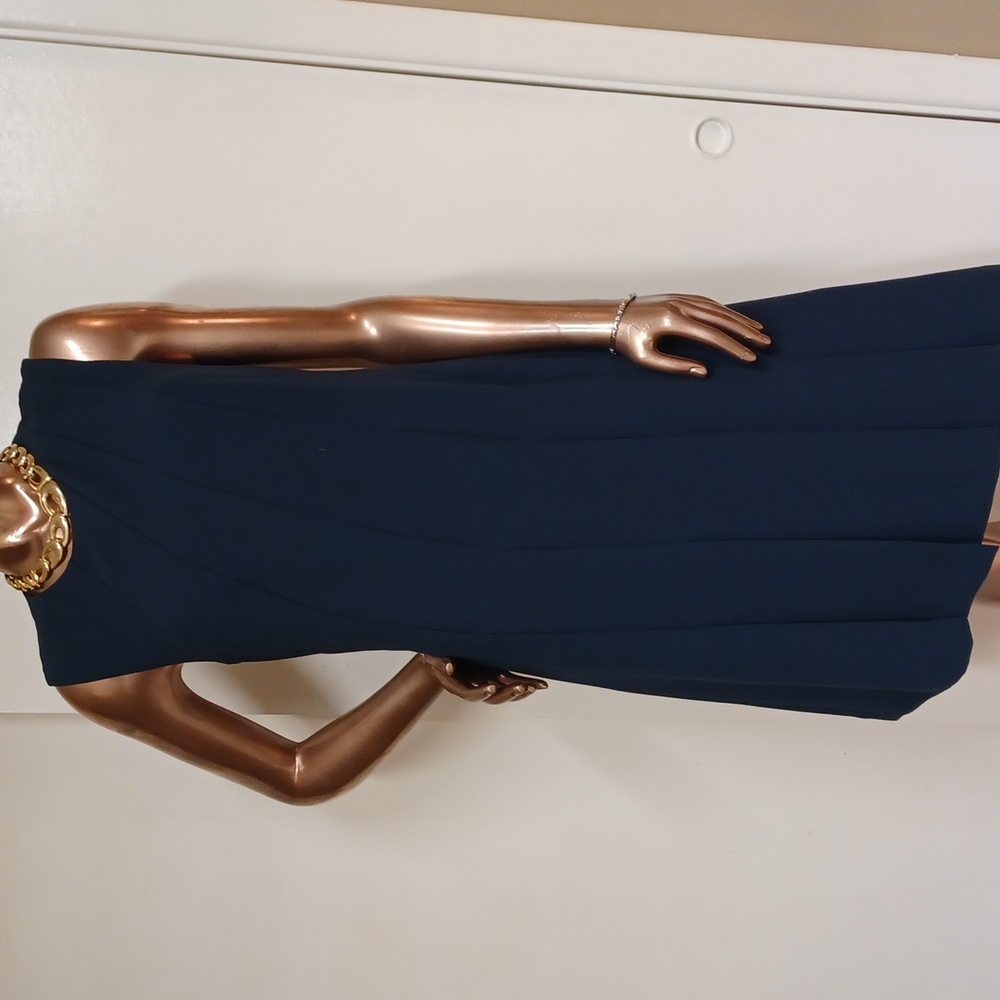 Banana Republic Navy Swing Shift Dress